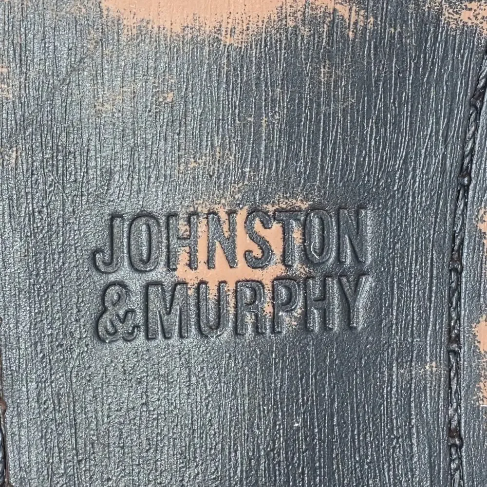 JOHNSTON & MURPHY CLASSIC BOY’S BROWN GENUINE LEATHER DRESS SHOES – SIZE 5M YTH